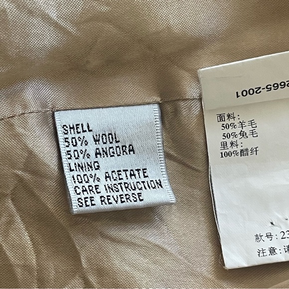 Jessica by Christopher L Wool Blend Jacket Size 2 - Picture 6 of 10